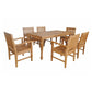 Rockford 7-Pieces Dining Set By Anderson Teak | Outdoor Dining Sets | Modishstore - 3