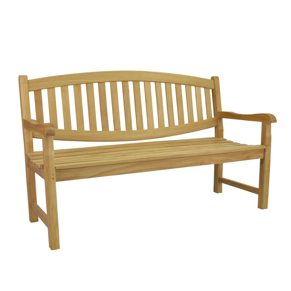 Kingston 3-Seater Bench By Anderson Teak | Outdoor Stools & Benches | Modishstore - 4