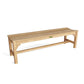 Hampton 3-Seater Backless Bench By Anderson Teak | Outdoor Stools & Benches | Modishstore - 2