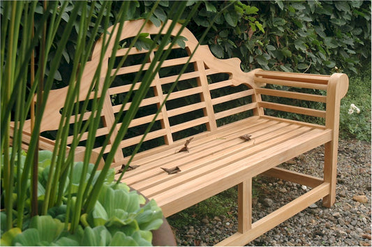 Marlborough 3-Seater  Bench By Anderson Teak | Outdoor Stools & Benches | Modishstore