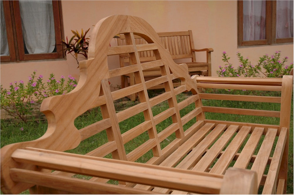 Marlborough 3-Seater Bench By Anderson Teak | Outdoor Stools & Benches | Modishstore - 4