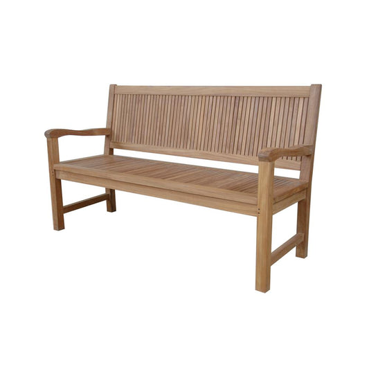 Chester 3-Seater Bench By Anderson Teak | Outdoor Stools & Benches | Modishstore