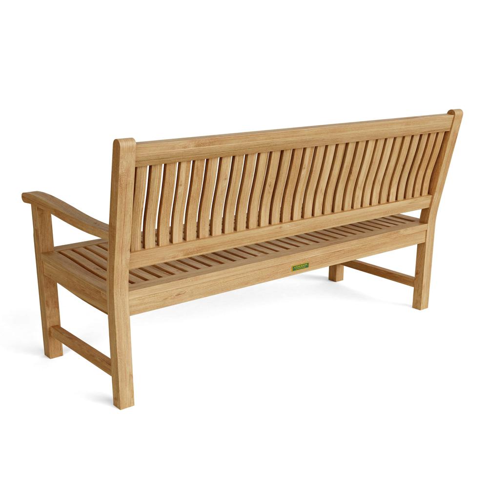 Del-Amo 4-Seater Bench By Anderson Teak | Outdoor Stools & Benches | Modishstore - 2