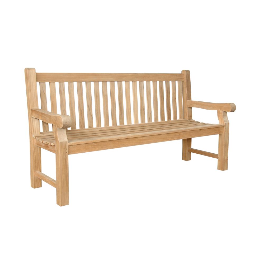 Devonshire 4-Seater Extra Thick Bench By Anderson Teak | Outdoor Stools & Benches | Modishstore - 3
