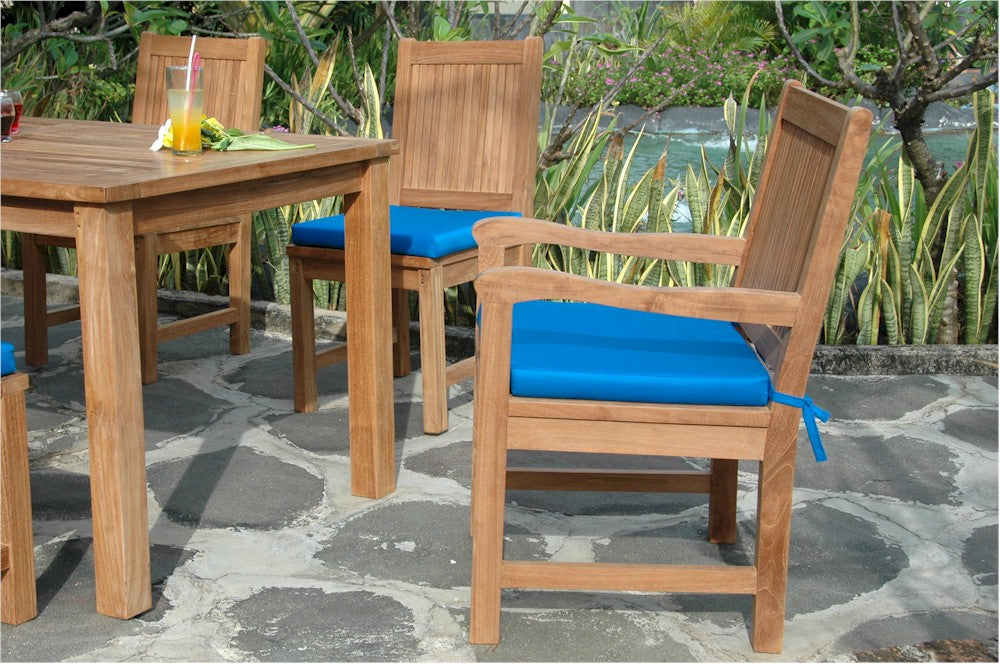 Montage Chester 7-Pieces Dining Set By Anderson Teak | Outdoor Dining Sets | Modishstore - 4