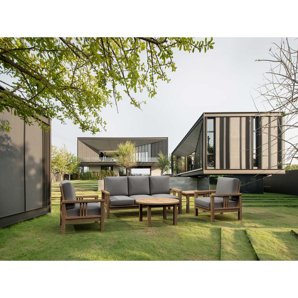 Southbay Deep Seating 5-Pieces Conversation Set C By Anderson Teak | Outdoor Sofas, Loveseats & Sectionals | Modishstore - 4