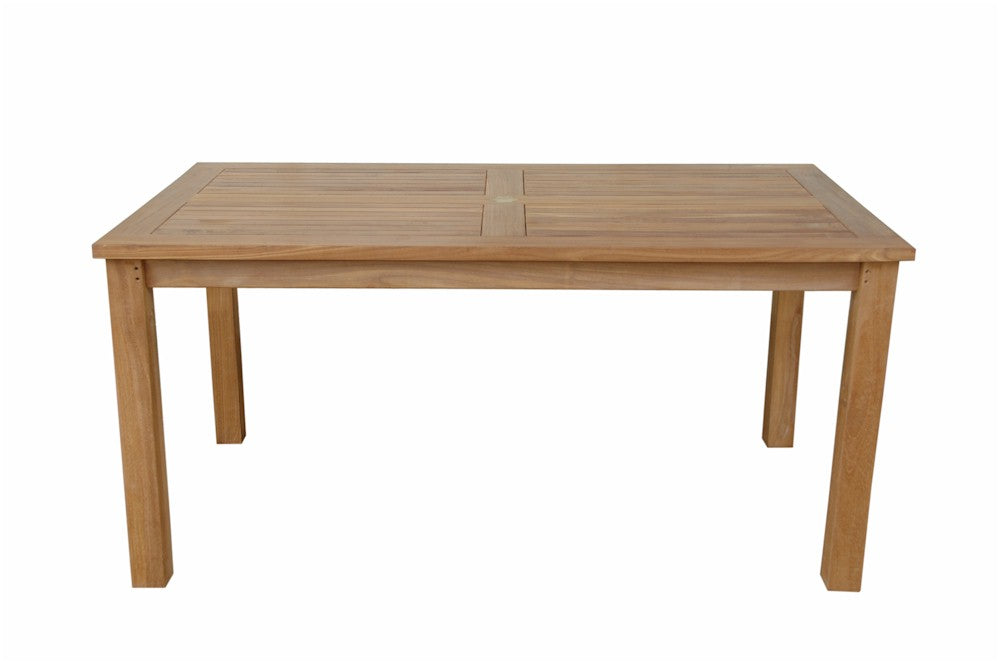 Montage Rectangular Table By Anderson Teak | Outdoor Tables | Modishstore