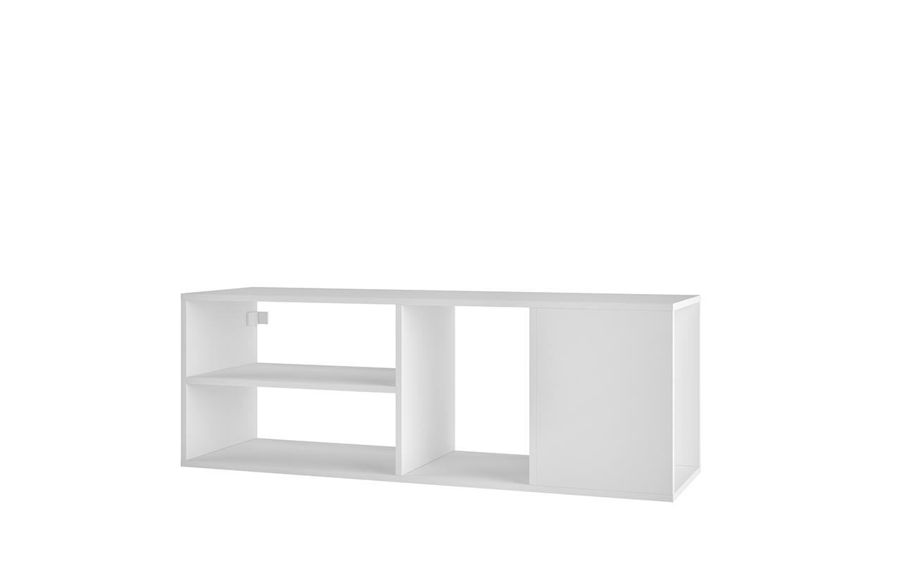 Manhattan Comfort Minetta 46" Floating TV Stand with 4 Shelves | TV Stands | Modishstore-3