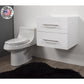 Napa 30" Modern Wall-Mounted Floating Bathroom Vanity in Glossy By Volpa USA | Bathroom Accessories |  Modishstore  - 6