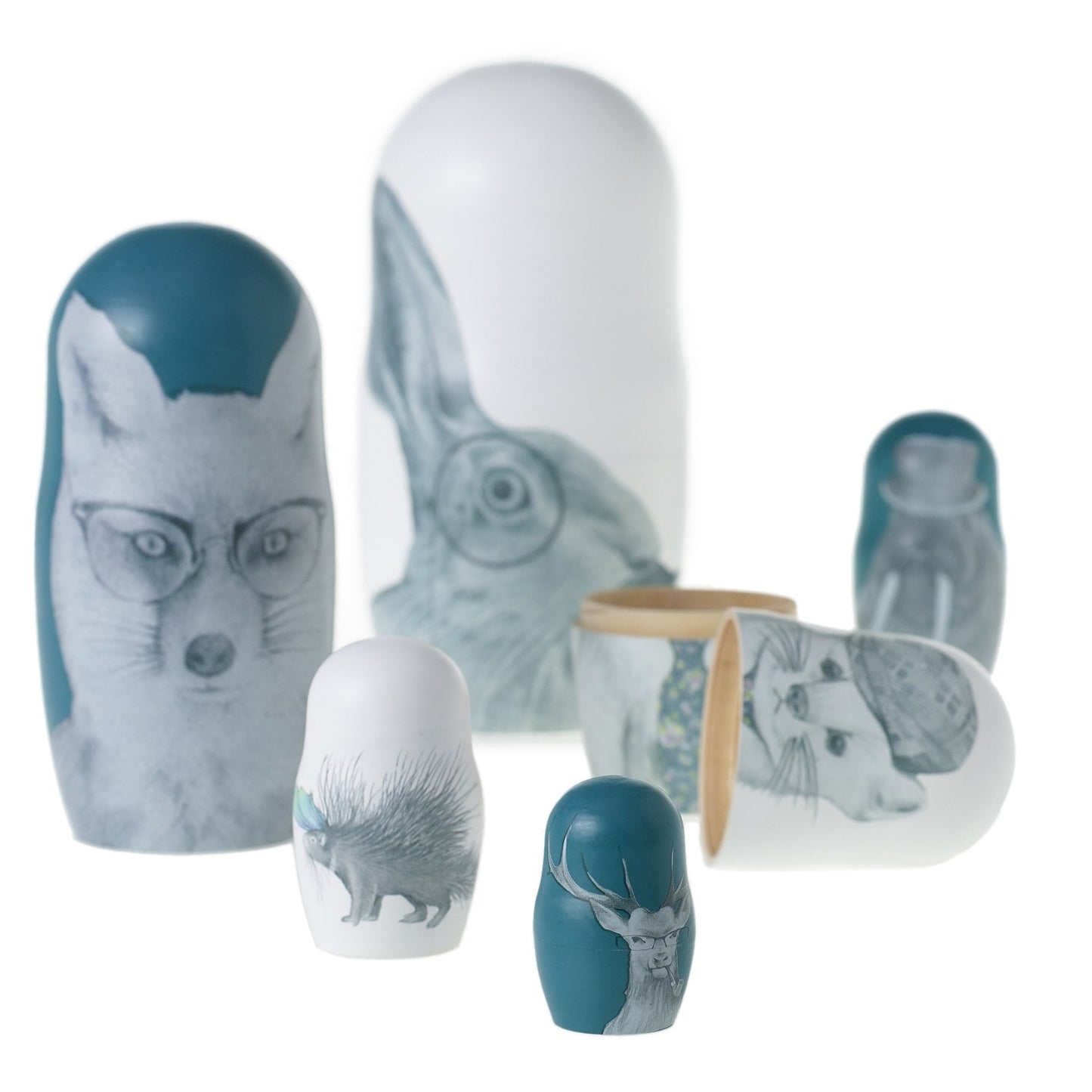 E+E Nesting Dolls By Accent Decor | Ornaments | Modishstore - 3