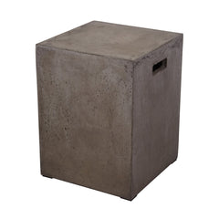 Dimond Home Squared Concrete Stool