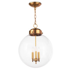Southern Living Globe Pendant Natural Brass By Regina Andrew