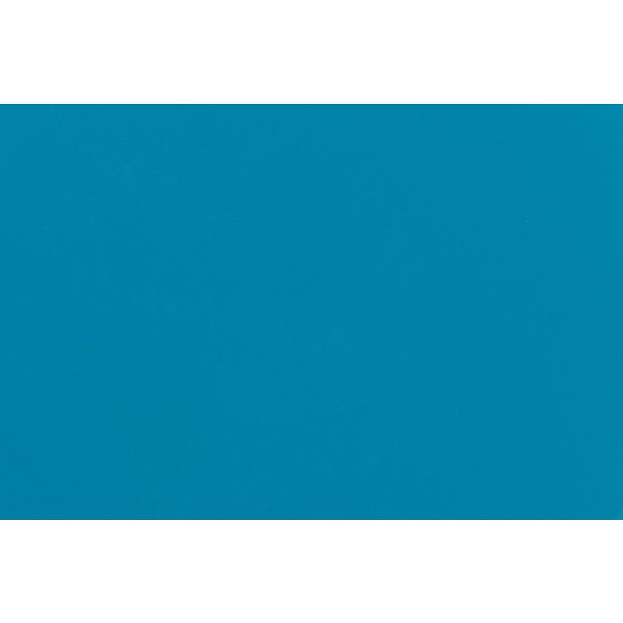 Baxton Studio Lavinia Modern and Contemporary Blue Finished Metal Outdoor Side Table | Outdoor Tables | Modishstore - 4