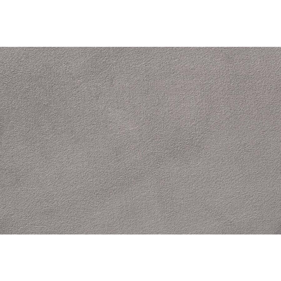 Baxton Studio Chaela Contemporary Glam and Luxe Grey Velvet Fabric Upholstered and Gold Finished Metal Ottoman | Ottomans | Modishstore - 4