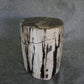 Petrified Wood Log Stool 11" x 11" 16" 1682.21 | Petrified Wood Stools | Modishstore-