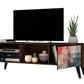 Manhattan Comfort Doyers 62.20 Mid-Century Modern TV Stand in Nut Brown | TV Stands | Modishstore-10
