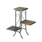 3 Tier Plant Stand W/ Slate Top By 4D Concepts | Stands | Modishstore - 2