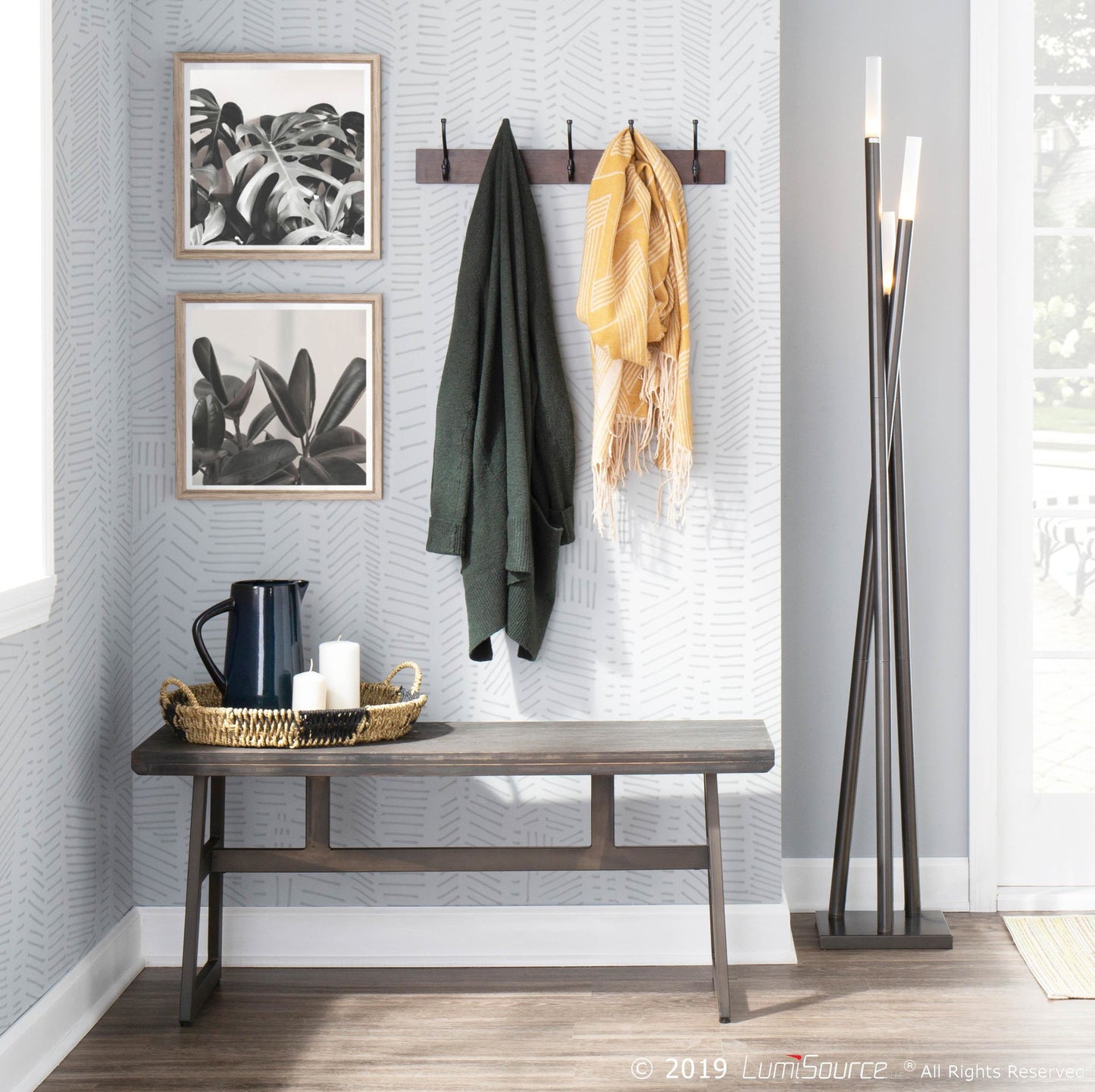 LumiSource Icicle Floor Lamp-7