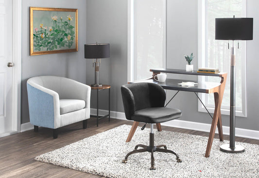 LumiSource Fran Task Chair | Modishstore | Chairs & Recliners