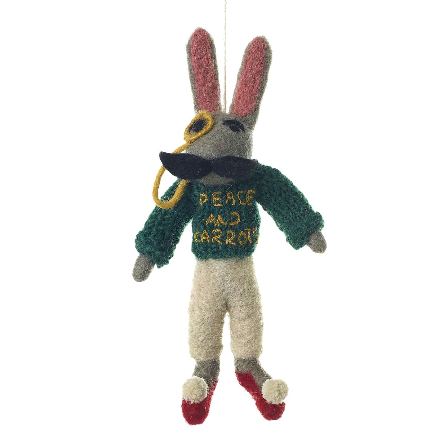 E+E Sweater Ornament Set Of 8 by Accent Decor | Ornaments | Modishstore - 7