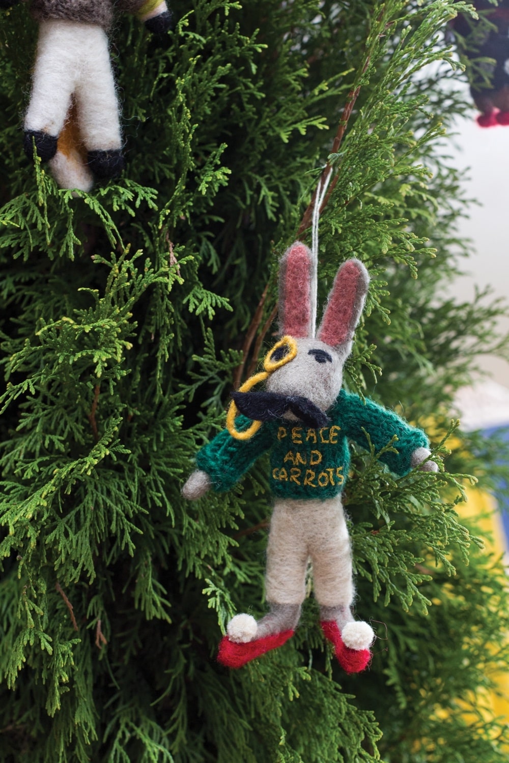 E+E Sweater Ornament Set Of 8 by Accent Decor | Ornaments | Modishstore - 6