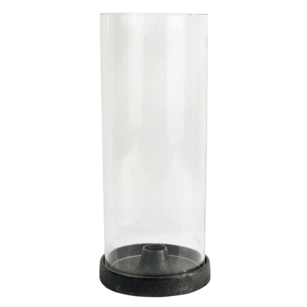 HomArt Brooks Taper Trivet With Hurricane - Black-2