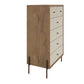 Manhattan Comfort Joy 48.43" Tall Dresser with 6 Full Extension Drawers | Dressers | Modishstore-16
