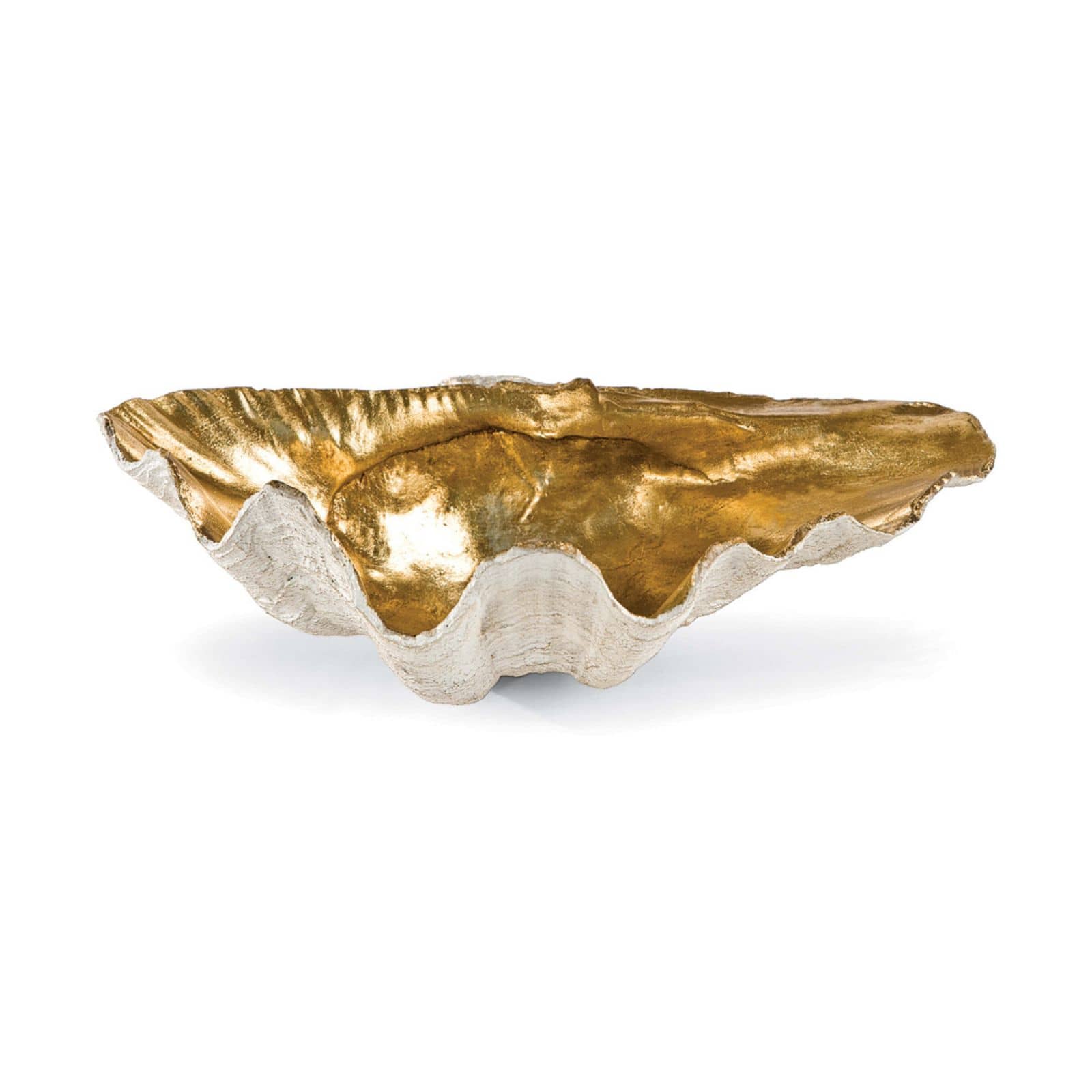Golden Clam Bowl Small By Regina Andrew | Decorative Bowls | Modishstore - 2