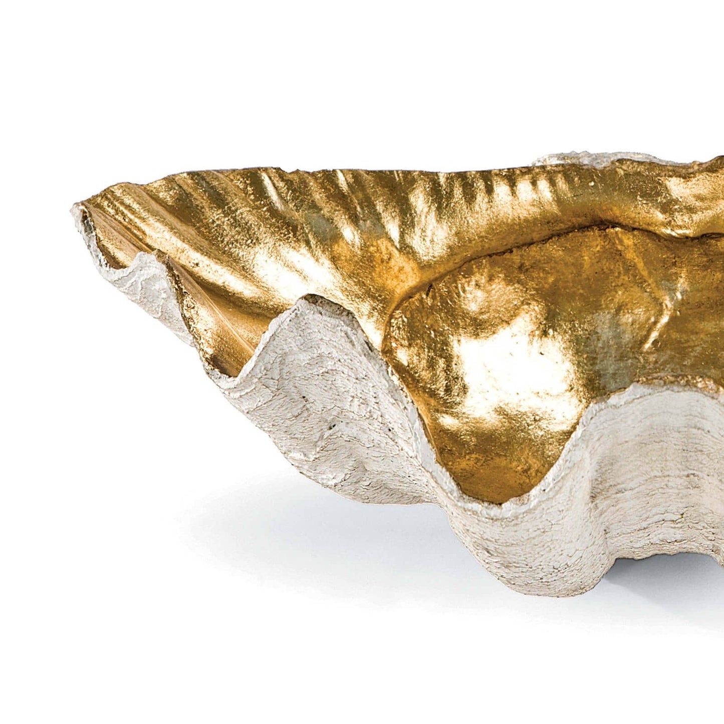 Golden Clam Bowl Small By Regina Andrew | Decorative Bowls | Modishstore - 5