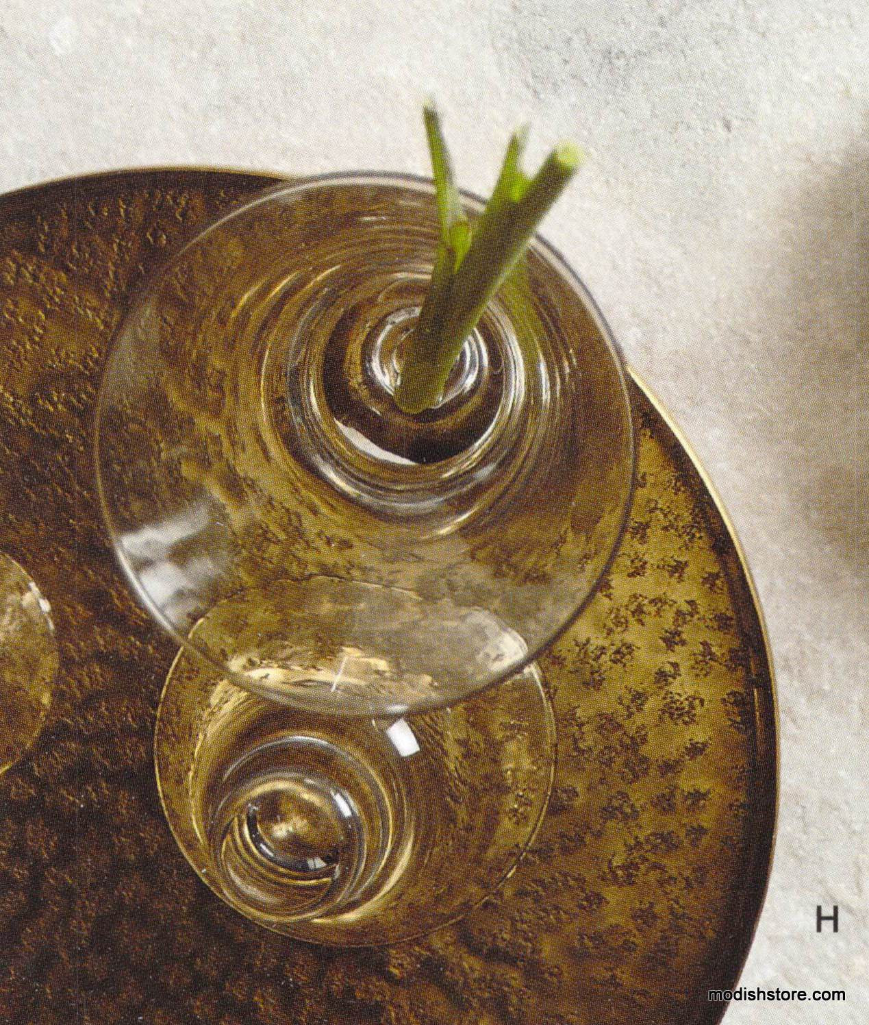 Roost Textured Brass Trays - Small