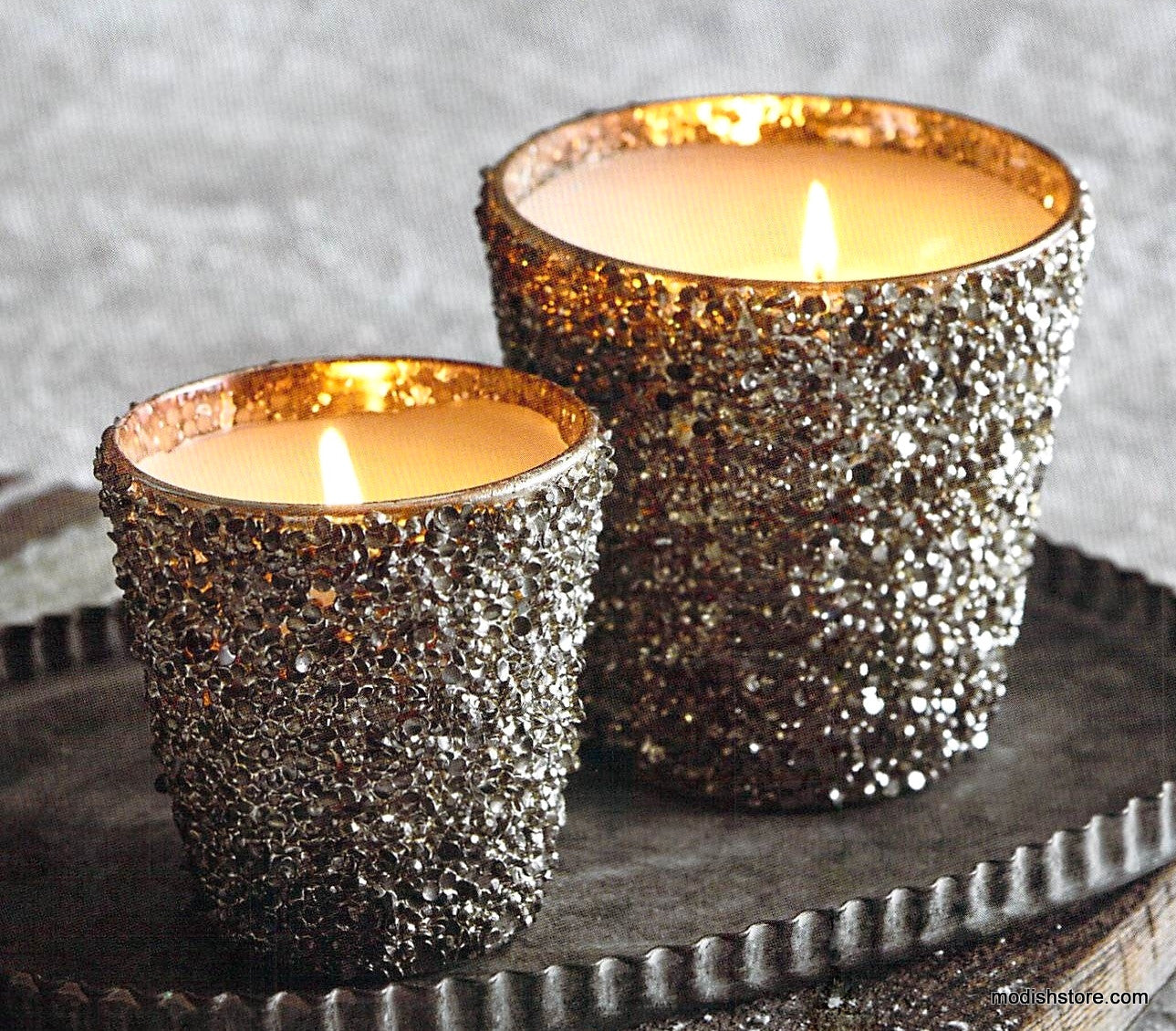 Roost Glittering Filled Candle