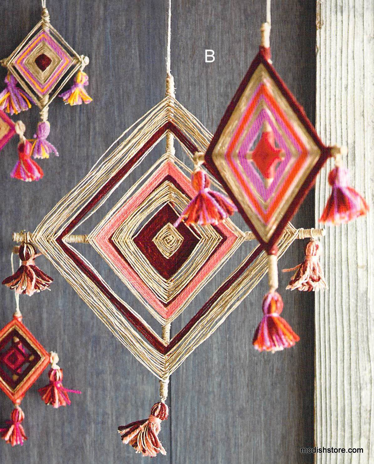 Roost God's Eye Ornaments