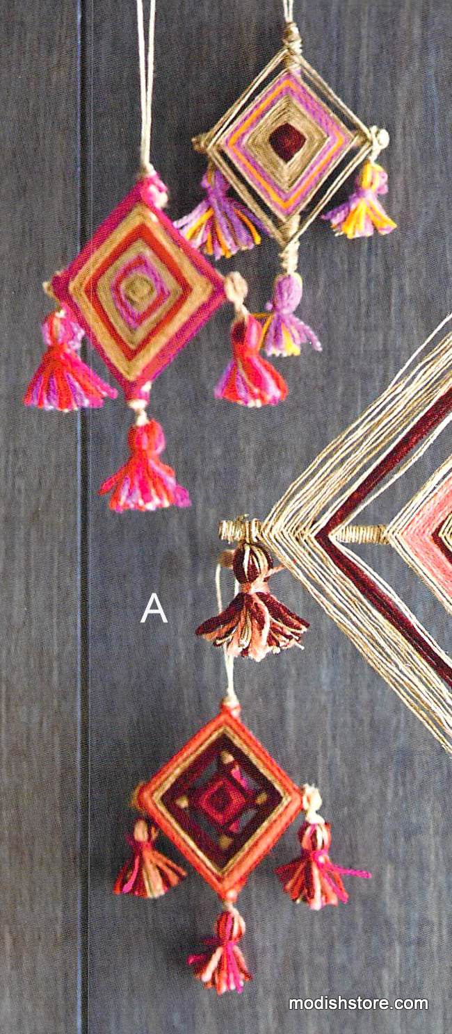 Roost God's Eye Ornaments