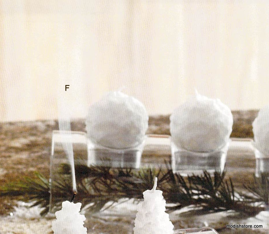 Roost Snowball Candles & Tealights