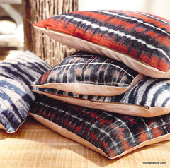 Shibori Linen Pillows