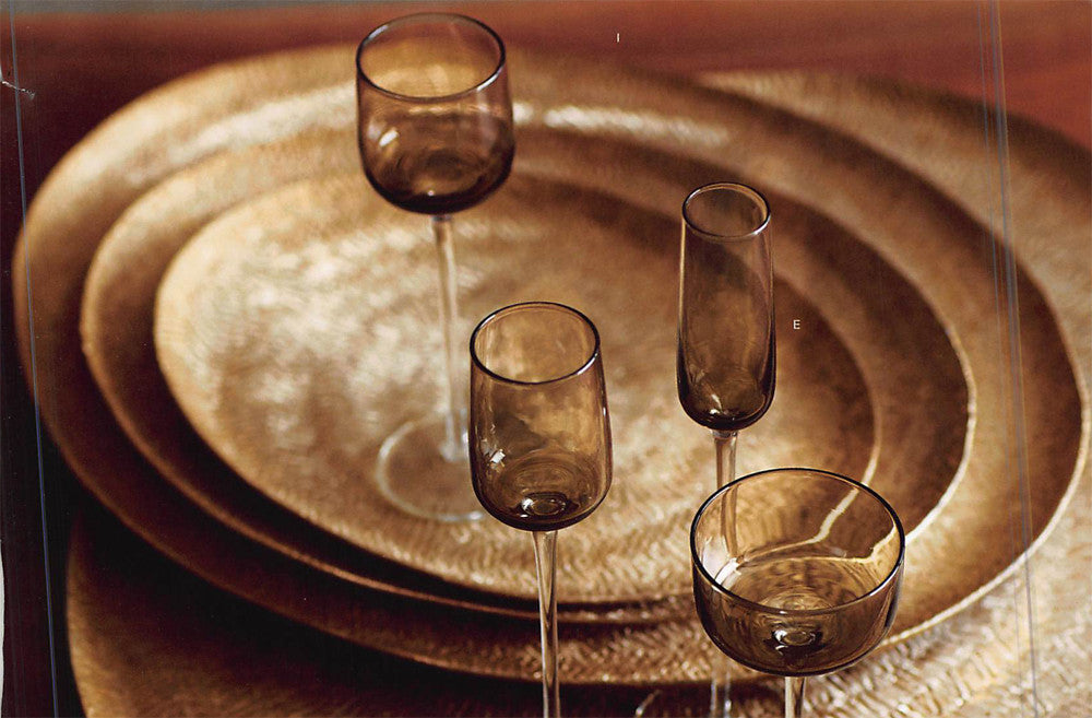 Roost Aureus Chased Metal Trays