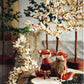 Roost Mr. & Mrs. Fox Ornaments in a Thicket-  Set Of 8