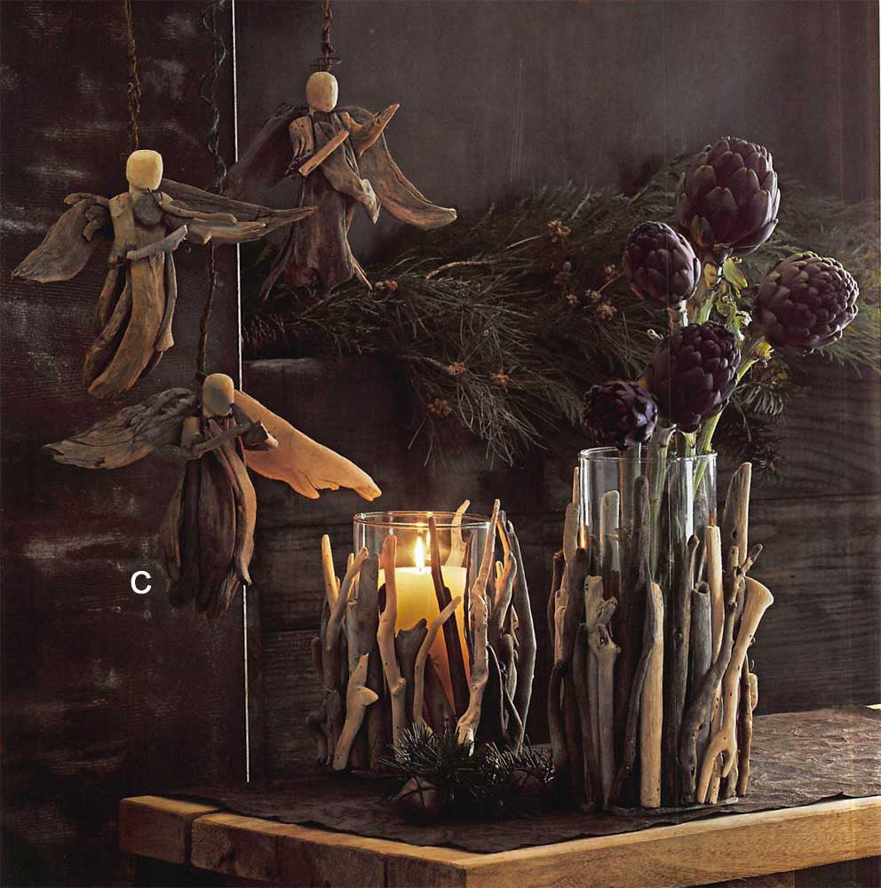Roost Driftwood Angels - Set Of 3