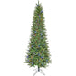 7.5-Ft. Winter Falls Slim-Silhouette Christmas Tree with 8-Function Multi-Color LED Lighting, Music, and EZ Connect By Fraser Hill Farm | Christmas Trees | Modishstore - 2