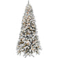 10-Ft. Flocked Alaskan Pine Christmas Tree with Smart String Lighting By Fraser Hill Farm | Christmas Trees | Modishstore - 3