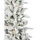 9-Ft. Slim Mountain Pine Flocked Christmas Tree with Warm White LED Lights By Fraser Hill Farm | Christmas Trees | Modishstore - 4