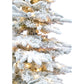 10-Ft. Flocked Pine Valley Christmas Tree with Smart String Lighting By Fraser Hill Farm | Christmas Trees | Modishstore - 4