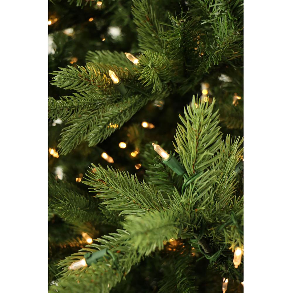 9-Ft. Woodside Pine Christmas Tree with Clear LED Lighting and EZ Connect By Fraser Hill Farm | Christmas Trees | Modishstore - 4