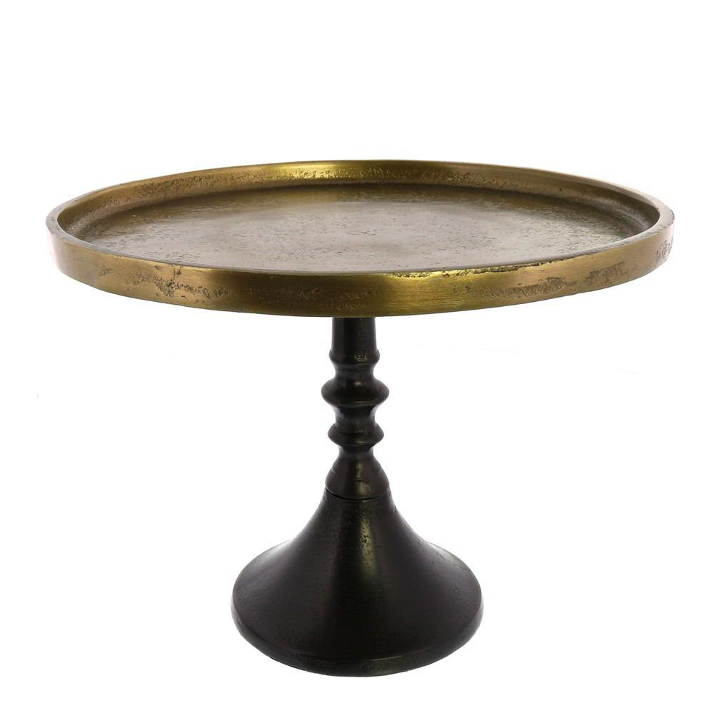 HomArt Reese Pedestal - Brass & Bronze - Feature Image-2