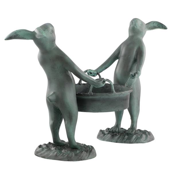 Bunny Gardeners Pot Holder By SPI Home | Outdoor Planters, Troughs & Cachepots | Modishstore-4