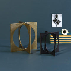 Square with Circle - Set Of 2 By HomArt