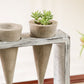 Garden Age Supply Trio Succulent Cones Set of 4 | Planters, Troughs & Cachepots | Modishstore-3