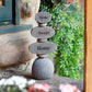 Garden Age Supply Engraved Cairn Sculpture - Home Sweet Home Set Of 2 | Garden Sculptures & Statues | 21517 | Modishstore - 2