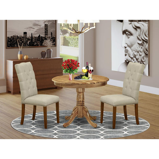 Dining Room Set Natural ANEL3 - ANA - 05 By East West Furniture | Dining Sets | Modishstore