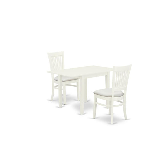 Dining Table - Dining Chairs NDVA3 - LWH - C By East West Furniture | Dining Sets | Modishstore